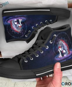 Native American Girl Styl High Top Shoes