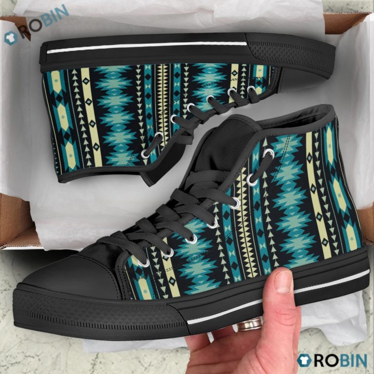 Native American High Top Shoes