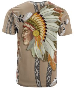 Native American – Indian Chief 0308 3D All Over Print T-Shirt Native American – Indian Chief 0308 3D All Over Print T-Shirt