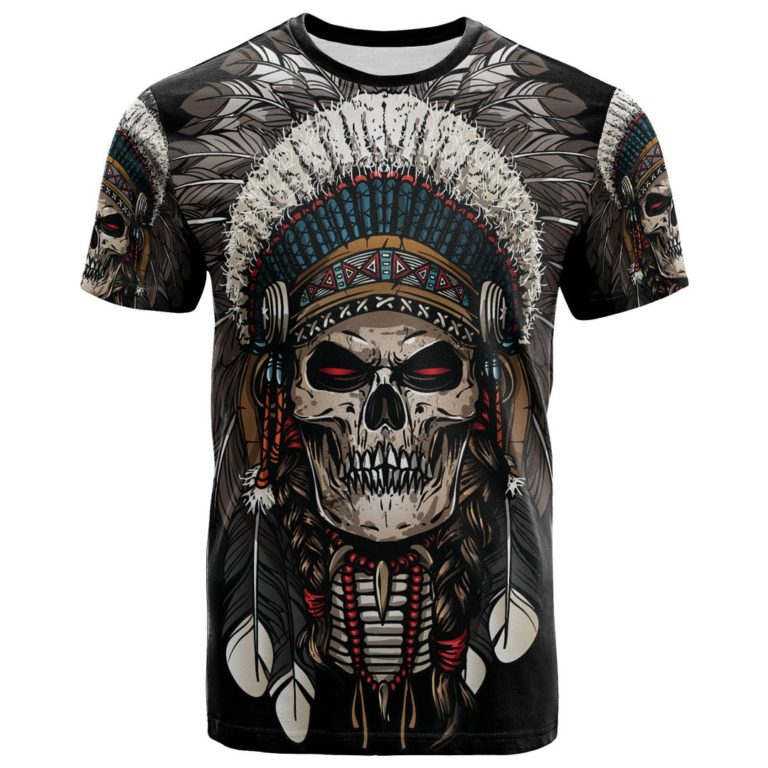 Native American – Indian Chief 3D All Over Print T-Shirt