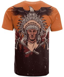 Native American Indian Warrior – Vintage Wild 3D All Over Print T-Shirt