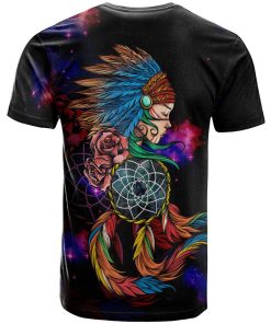Native American – Native Girl 0308 3D All Over Print T-Shirt