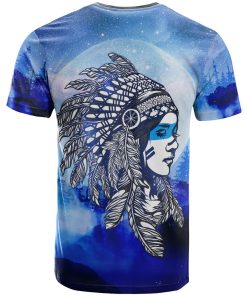 Native American – Native Girl 3D All Over Print T-Shirt