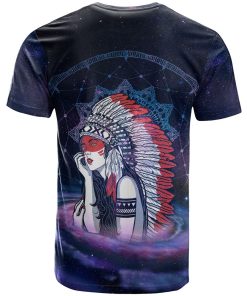 Native American – Native Girl Style 3D All Over Print T-Shirt