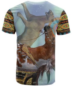 Native American – Native Horse 3D All Over Print T-Shirt