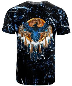 Native American Steller’s Jay Mandal 3D All Over Print T-Shirt