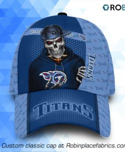NFL Tennessee Titans Skull Full Print 