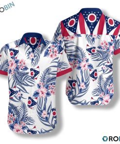 Ohio Proud Hawaiian Shirt, Button-up T-shirt
