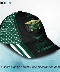Baby Yoda Hug Oregon Ducks All Over Print Classic Cap Baby Yoda Hug Oregon Ducks All Over Print Classic Cap