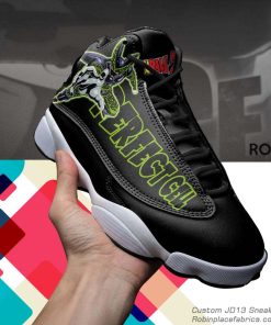 Perfect cell  jd 13 sneakers, dragon ball z custom shoes