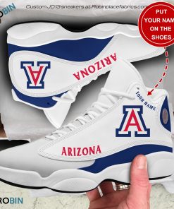 Personalized Arizona Wildcats Air JD13 Shoes, Custom Sneakers