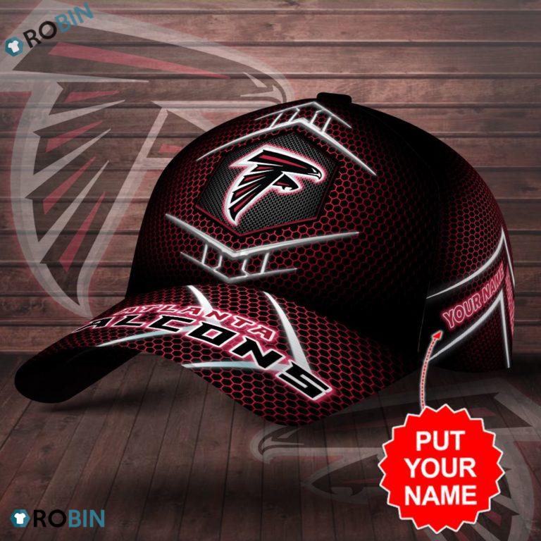 Personalized Atlanta Falcons Football All Over Print Cap-Hat