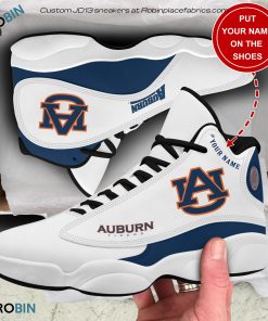 Personalized Auburn Tigers Air JD13 Sneakers