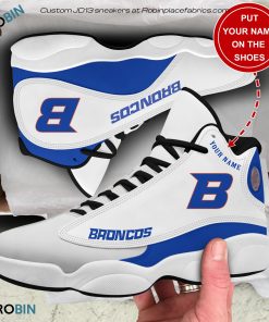 Personalized Boise State Broncos Air JD13 Shoes