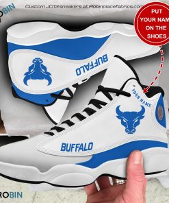 Personalized Buffalo Bulls Air JD13 Shoes, Custom Jordan 13 Sneakers