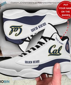 Personalized California Golden Bears Air JD13 Shoes