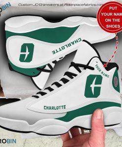 Personalized Charlotte 49ers Air JD13 Shoes Personalized Charlotte 49ers Air JD13 Shoes