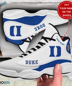 Personalized Duke Blue Devils Air JD13 Shoes