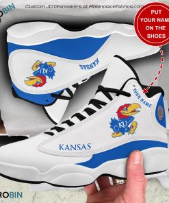 Personalized Kansas Jayhawks Football Air JD13 Shoes Personalized Kansas Jayhawks Football Air JD13 Shoes
