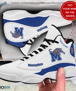 Personalized Memphis Tigers Air JD13 Sneakers, Custom Sneakers Personalized Memphis Tigers Air JD13 Sneakers, Custom Sneakers