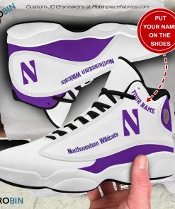 Personalized Northwestern Wildcats Air JD13 Shoes Personalized Northwestern Wildcats Air JD13 Shoes