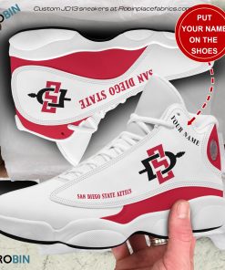 Personalized San Diego State Aztecs Air JD13 Shoes