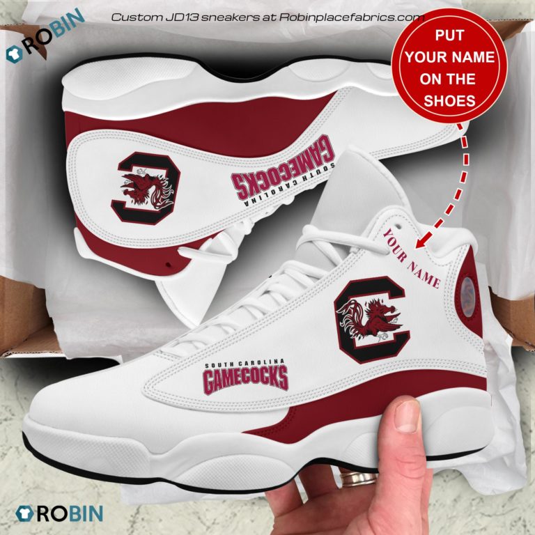 Personalized South Carolina Gamecocks Air JD13 Shoes