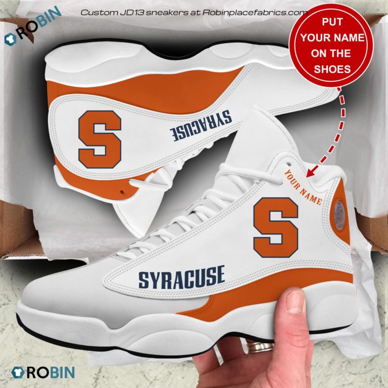Personalized Syracuse Orange Air JD13 Shoes