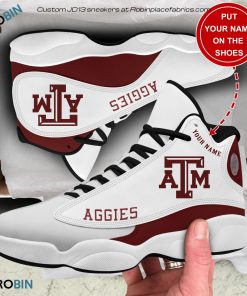 Personalized Texas A&m Aggies Air JD13 Shoes