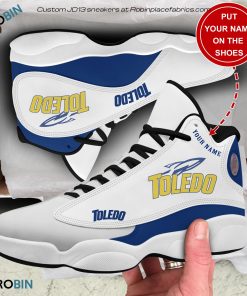 Personalized Toledo Rockets Air JD13 Shoes, Custom Sneakers