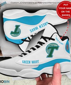 Personalized Tulane Green Wave Air JD13 Shoes