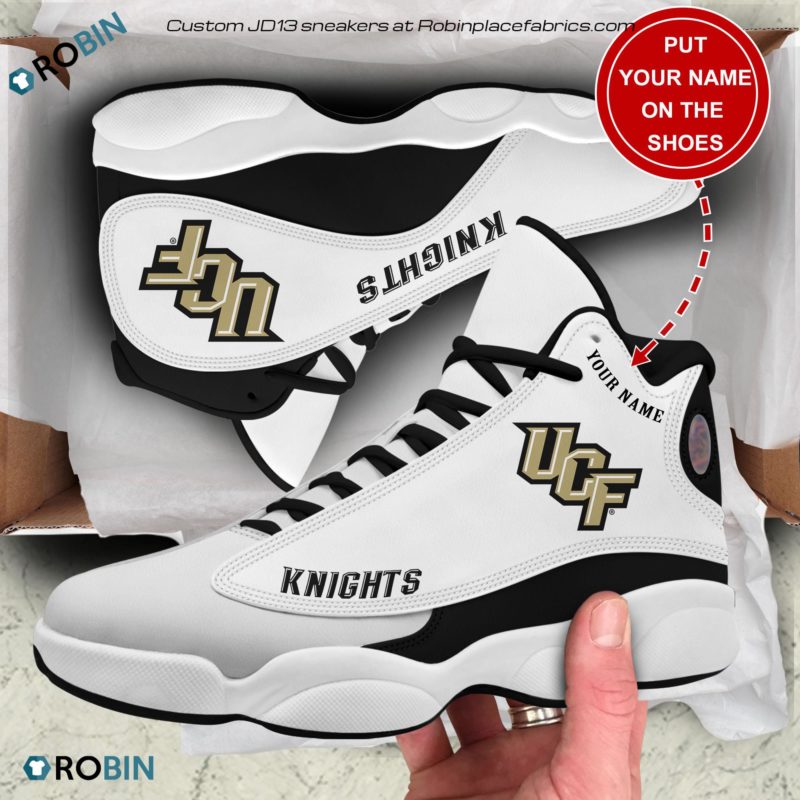 Personalized Ucf Knights Air JD13 Shoes, Custom Sneakers