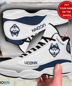 Personalized Uconn Huskies Air JD13 Shoes
