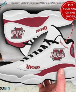 Personalized Umass Minutemen Air JD13 Shoes, Custom Sneakers