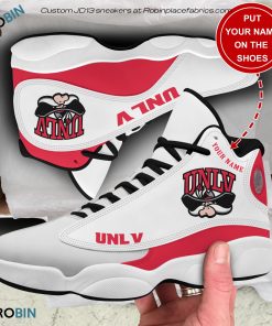 Personalized Unlv Rebels Air JD13 Shoes, Custom Jordan 13 Sneakers Personalized Unlv Rebels Air JD13 Shoes, Custom Jordan 13 Sneakers