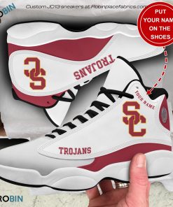 Personalized Usc Trojans Air JD13 Shoes, Custom Sneakers Personalized Usc Trojans Air JD13 Shoes, Custom Sneakers