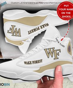 Personalized Wake Forest Demon Deacons Air JD13 Shoes