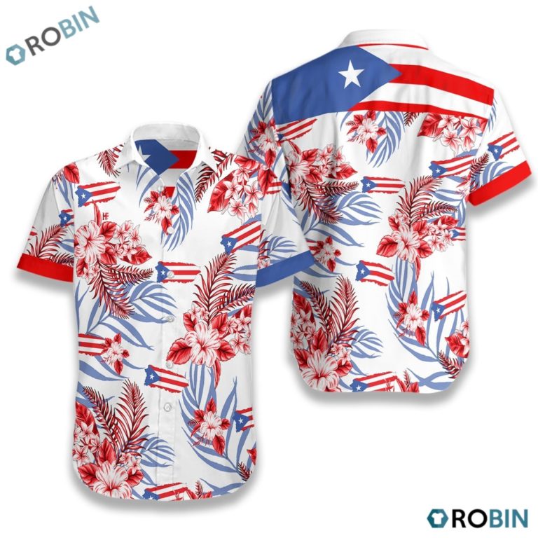 Puerto Rico Hawaiian Shirt