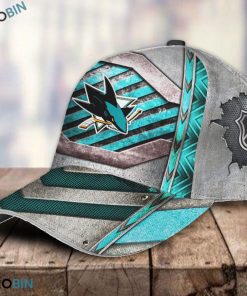 San Jose Sharks 3D Printed Cap – Hat San Jose Sharks 3D Printed Cap – Hat