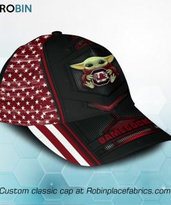 Baby Yoda Hug South Carolina Gamecocks All Over Print Classic Cap Baby Yoda Hug South Carolina Gamecocks All Over Print Classic Cap