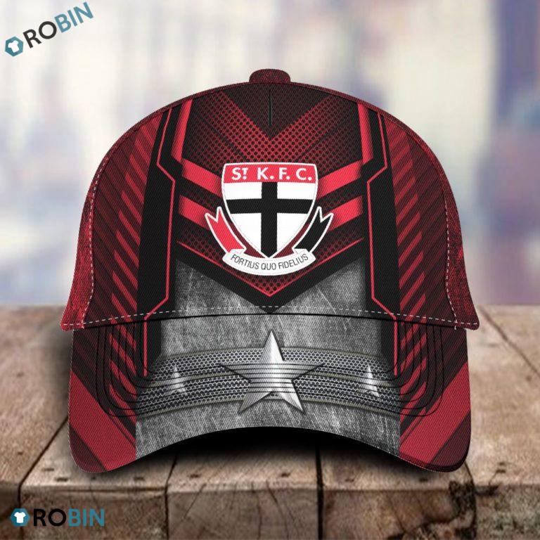 St Kilda Football Club Team 3D Printed Cap – Hat