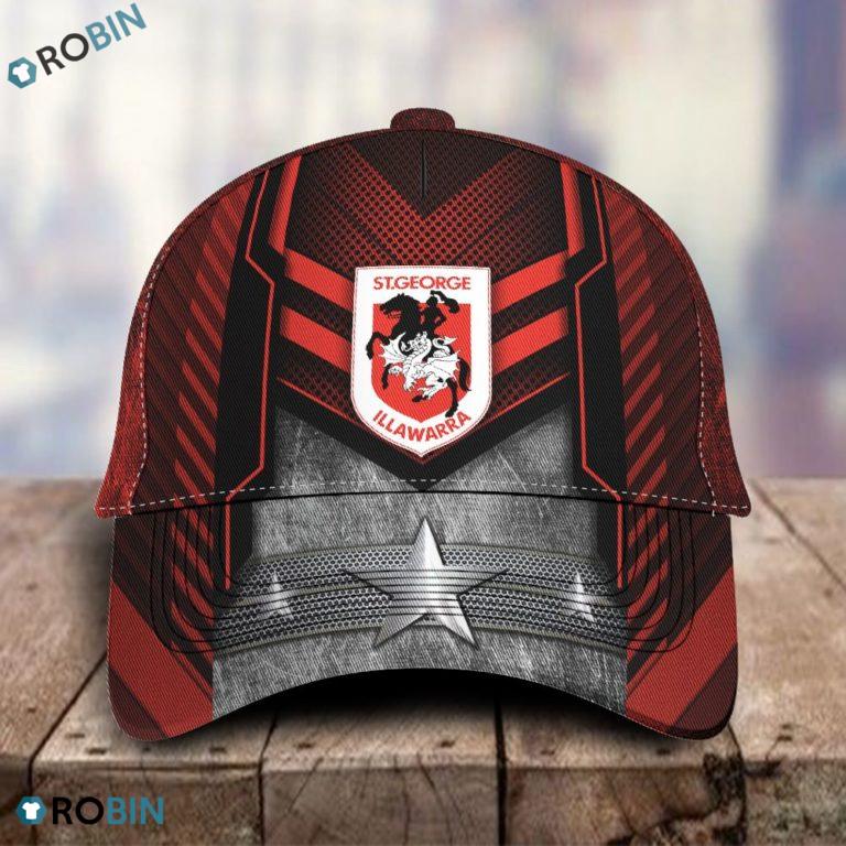 St. George Illawarra Dragons Hat Full Print Hat, Cap