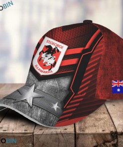 St. George Illawarra Dragons Hat Full Print Hat, Cap