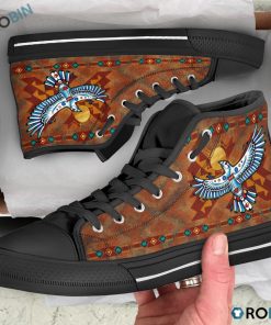 Thunderbird With Sun High Top Shoes