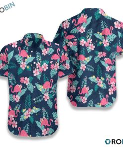 Tropical Flamingo Hawaiian Shirt