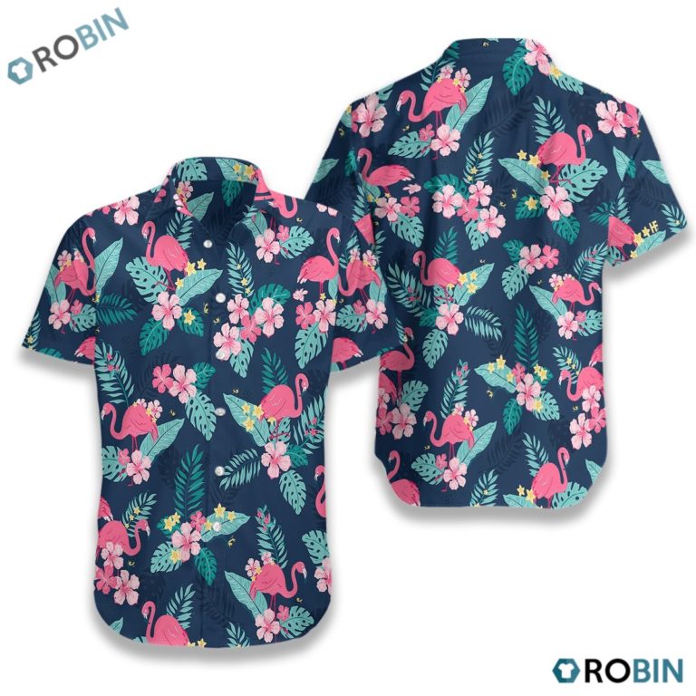 Tropical Flamingo Hawaiian Shirt