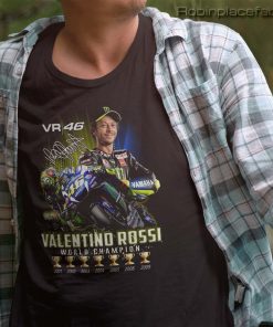Vr46 Valentino Rossi World Champion T Shirt