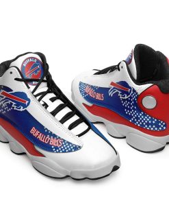 Custom Buffalo Bills Football Jordan 13 Sneakers