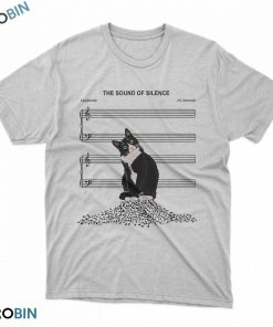 Cat-the-Sound-Of-Silence-T-Shirt