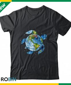 Earth Day Restore Earth Sea Turtle Art Save The Planet Shirt (T-shirt, Hoodie, Tank Top)